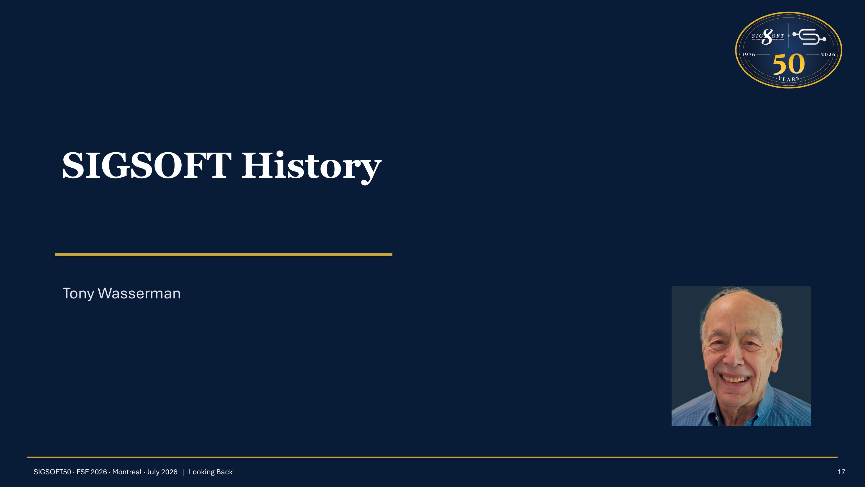 SIGSOFT50 visual frame 30