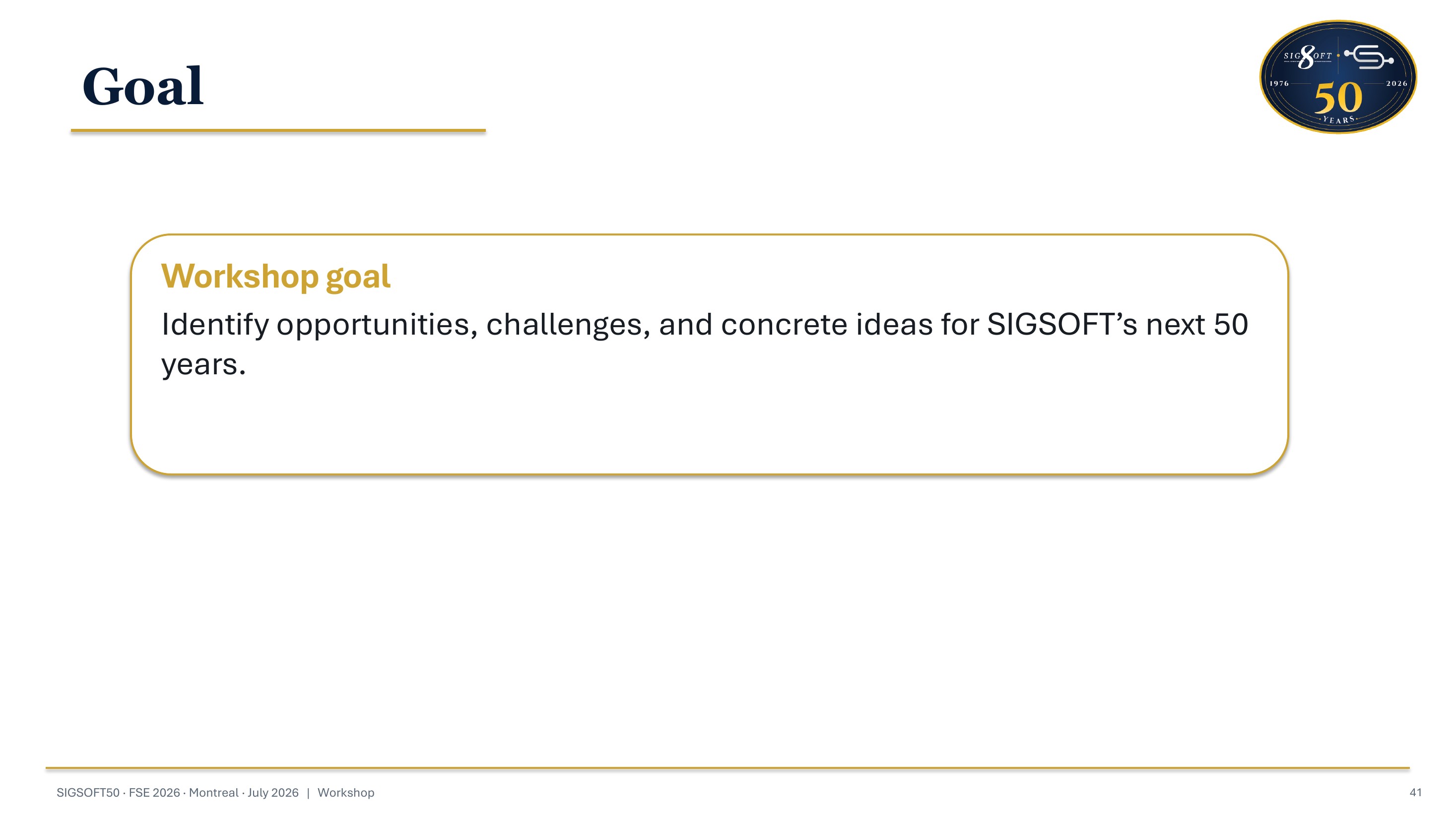 SIGSOFT50 visual frame 59