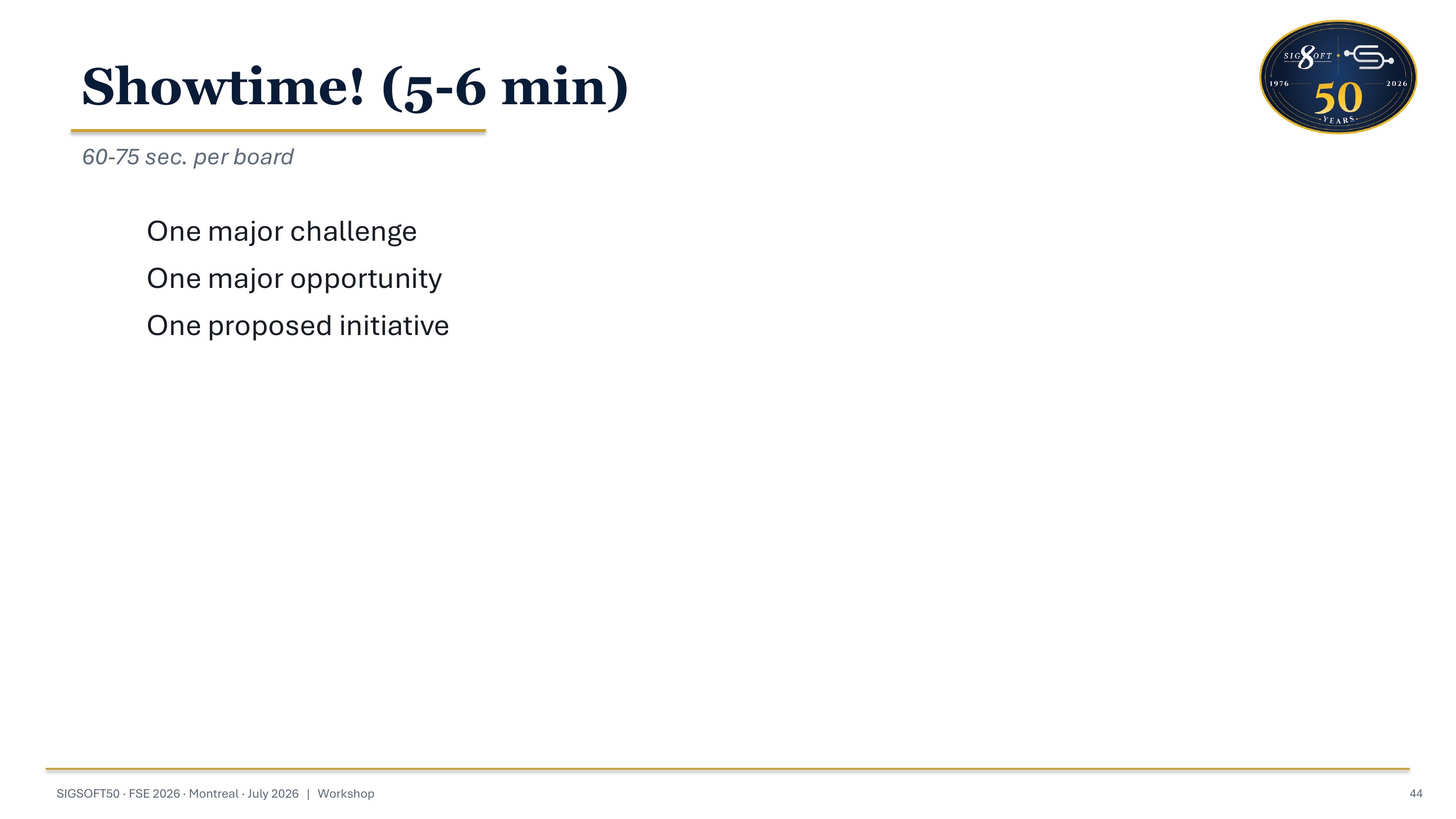 SIGSOFT50 visual frame 63